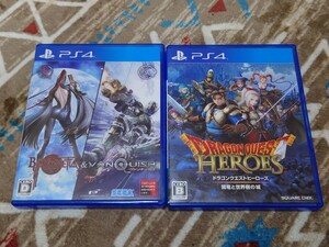 BAYONETTA＆VANQUISH ベヨネッタ&ヴァンキッシュ ドラゴンクエストヒーローズ PS4 セット