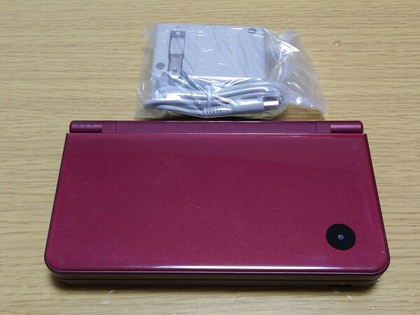 DSi LL 本体 充電器 タッチペン ワインレッド