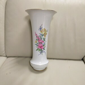 kps 激レア マイセン275周年限定品 275本のシリアルナンバー1 花瓶 花柄 金彩