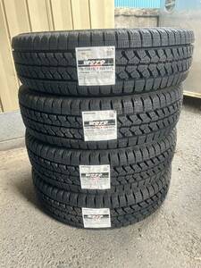 【未使用】【4本】ブリヂストン W979 スタッドレス　195/75R15 109/107L LT トラック　ダンプ