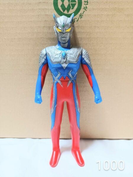 ウルトラマンゼロ　約16cm　ソフビ　フィギュア　キングザウルス　ブルファク　マルサン　 ウルトラヒーローシリーズ　当時物　特撮