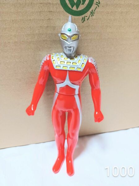 ウルトラセブン　約16cm　初期　ソフビ　フィギュア　　 骨董品　キングザウルス　マルサン　ブルファク　 ビンテージ　昭和　レトロ