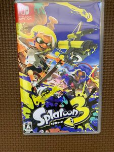 Switch Nintendo ソフト　スプラトゥーン3