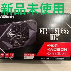 (新品未使用) ASRock Radeon RX 6600 XT Challenger ITX 8G グラフィックボード