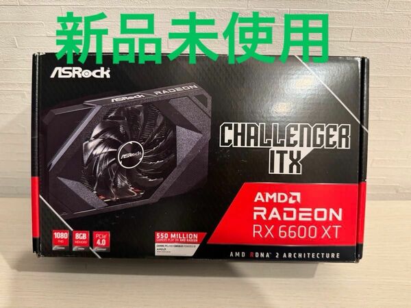 (新品未使用) ASRock Radeon RX 6600 XT Challenger ITX 8G グラフィックボード