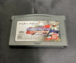 【同梱可】起動確認済 SDガンダム GGENERATION ADVANCE ゲームボーイアドバンス GBA ソフト