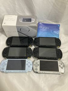 【セット】PSP 1000 2000 3000 計6台 箱