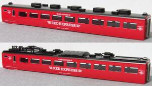 TOMIX モハ485+モハ484-200用 ボディ+屋根 [98777 485系 クロ481-100 RED EXPRESSセットから]