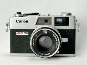Canon Canonet G-III QL17 レンジファインダー 中古品です。