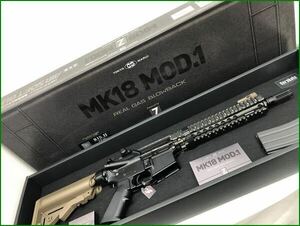  Tokyo Marui MK18 MOD.1 gas blowback machine gun 
