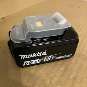 未使用　マキタ　純正品　18v 6.0Ah バッテリー　BL1860B makita リチウムイオン電池