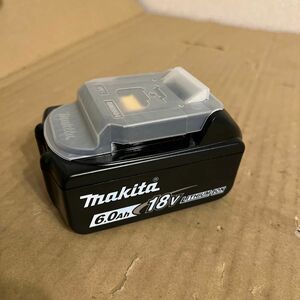 美品　マキタ　純正品　18v 6.0Ah バッテリー　BL1860B 充電回数2回　makita リチウムイオン電池　