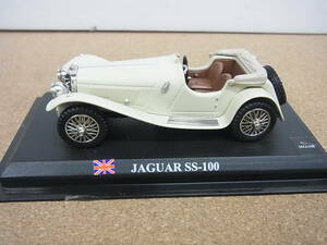 現状◇JAGUAR SS-100 ジャガー デルプラド 1/43 世界の名車 コレクション ミニカー