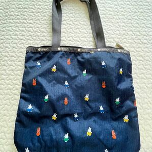 LeSportsac レスポートサック　ミッフィー　miffy コラボ トートバッグ