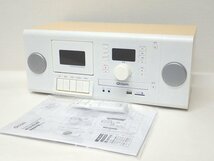 ●CCM●展示品/新品同様　SD/CDラジオカセットレコーダー リモコン付き KC.D-S.U45(W)ホワイト(管理番号No-@)_画像2