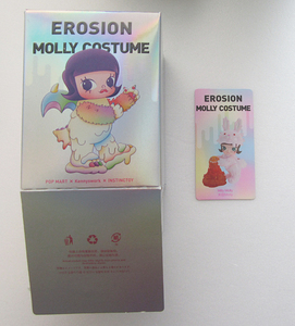 POPMART ◆ 「Milly Molly」　MOLLY × INSTINCTOY EROSION MOLLY COSTUME　インスティンクトイ pop mart 