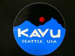  regular goods [KAVU Cub -] Circle * sticker 