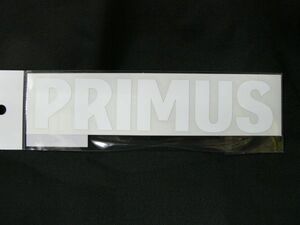 [PRIMUS/ plymouth ] cutting letter * sticker S( white )