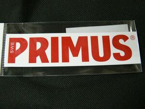【PRIMUS プリムス】ステッカーS（レッド）