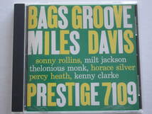 マイルス・デイヴィス Miles Davis / バグス・グルーヴ Bags' Groove ★ＣＤ国内盤_画像1