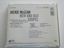 ジャッキー・マクリーン JACKIE McLEAN / New And Old Gospel [1967年録音の名盤] ★ＣＤ輸入盤_画像2