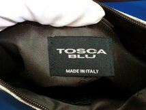 【トスカブルー】　TOSCA BLU　ショルダーバッグ　レザー　革　ホワイト×ブラウン　レディース　鞄　SY03-C88*_画像9