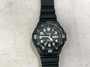 【CASIO】カシオ　MRW-200HJ-1BJH　メンズ腕時計　ブラック×ホワイト　SY02-F7N