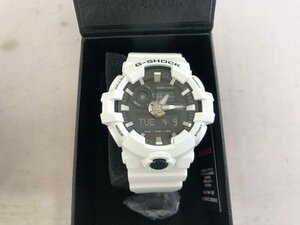 【CASIO　G-SHOCK】カシオジーショック　GA-700－7AJF　腕時計　ブラック×ホワイト　SY02-EUZ