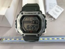 【CASIO】カシオ　MWD-110H-3AJF　メンズ腕時計　シルバー×カーキ　SY02-F7L_画像1