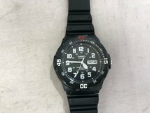 【CASIO】カシオ　MRW-200HJ-1BJH　メンズ腕時計　ブラック×ホワイト　SY02-F7O_画像7