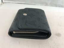 【Louis Vuitton】　ルイ・ヴィトン　モノグラム　ポルトフォイユイリス　コンパクト　二つ折り財布　ブラック　レザー　SY02-F6G_画像5
