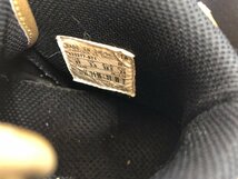 【NIKE】ナイキ　バンダル　ハイ　レディススニーカー　ブラック×ゴールド　ナイロン　24cm　SY02-EZT_画像8