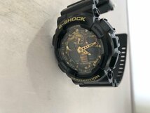 【CASIO　G-SHOCK】カシオジーショック　GA-100CF-1A9JF　ブラウンゴールド×ブラック　SY02-F1H_画像2