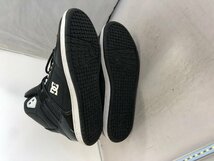 【DC SHOES】ディーシーシューズ　メンズスニーカー　ブラック　レザー　26.5cm　SY02-F61_画像7