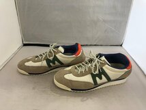 【KARHU】カルフ　メンズスニーカー　ベージュ×グリーン×オレンジ　ナイロン×スウェード　26.3cm　SY02-EX8_画像3