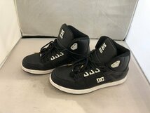 【DC SHOES】ディーシーシューズ　メンズスニーカー　ブラック　レザー　26.5cm　SY02-F61_画像3