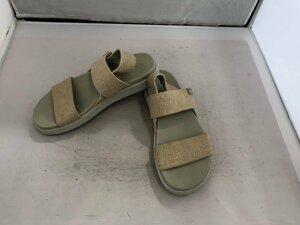 【KEEN】キーン　レディス　ベルトサンダル　ベージュ　キャンバス　24cm　SY02-EU7