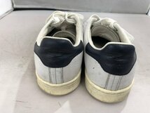 【adidas　STAN SMITH】アディダススタンスミス　レディススニーカー　ホワイト×ネイビー　レザー　24.5cm　SY02-F3H_画像5