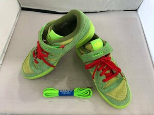 【adidas×THE GRINCH】アディダス・グリンチ　HP6772　メンズスニーカー　グリーン　スウェード　27.5cm　SY02-F0I