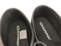 【SUPERGA】スペルガ　ユニセックススニーカー　ブラック　キャンバス　40（約25.5cm）　SY02-ER3_画像8