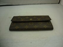 【Louis Vuitton】ルイヴィトン　モノグラム　ポルトフォイユインターナショナル　長財布　ブラウン　SY02-E2J_画像3