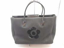 【MARY QUANT　LONDON】マリークヮント　ロンドン　トートバッグ　ブラック　SY02WT6_画像1