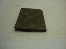 【LOUIS VUITTON】ルイヴィトン　モノグラム　ポルト2カルトヴェルティカル　カードケース　ブラウン　SY02-DMA_画像5