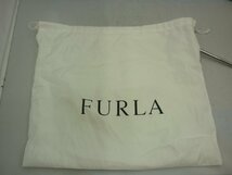 【FURLA】フルラ　ハンドポーチ　ライトグレー　レザー　SY02-DEQ_画像10