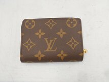 【Louis Vuitton】ルイヴィトン　モノグラム　リバースポルトフォイユ　ルーM81461　二つ折り財布　SY02-CN1_画像2