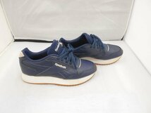 【Reebok】リーボック　レディーススニーカー　ネイビー レザー　23.5cm　SY02-ACO_画像4