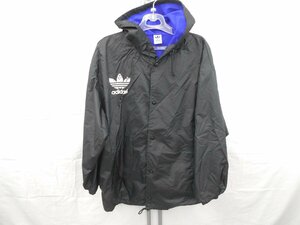 【adidas】アディダス　キッズ　ナイロンベンチコート　165～170cm　ブラック　SY02-XE5