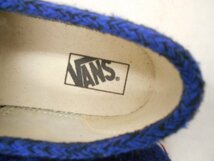 【VANS】ヴァンズ　レディース　スニーカーオフザウォール　ネイビー　ウール生地　23.5cm　SY02-XN8_画像8