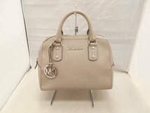 【MICHAEL　KORS】 マイケルコース　ハンドバッグ　グレー 　SY02-QE3_画像1