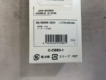 【CASIO】カシオ　AQ-S800W-1BJH　メンズ腕時計　ブラック　SY02-FBB_画像2